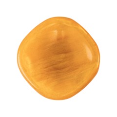 Golden Orange Iridescent Tunnel-Shank Back Button with Needle Channel – 44L/28mm Golden Orange Iridescent Tunnel-Shank Back Button with Needle Channel – 44L/28mm