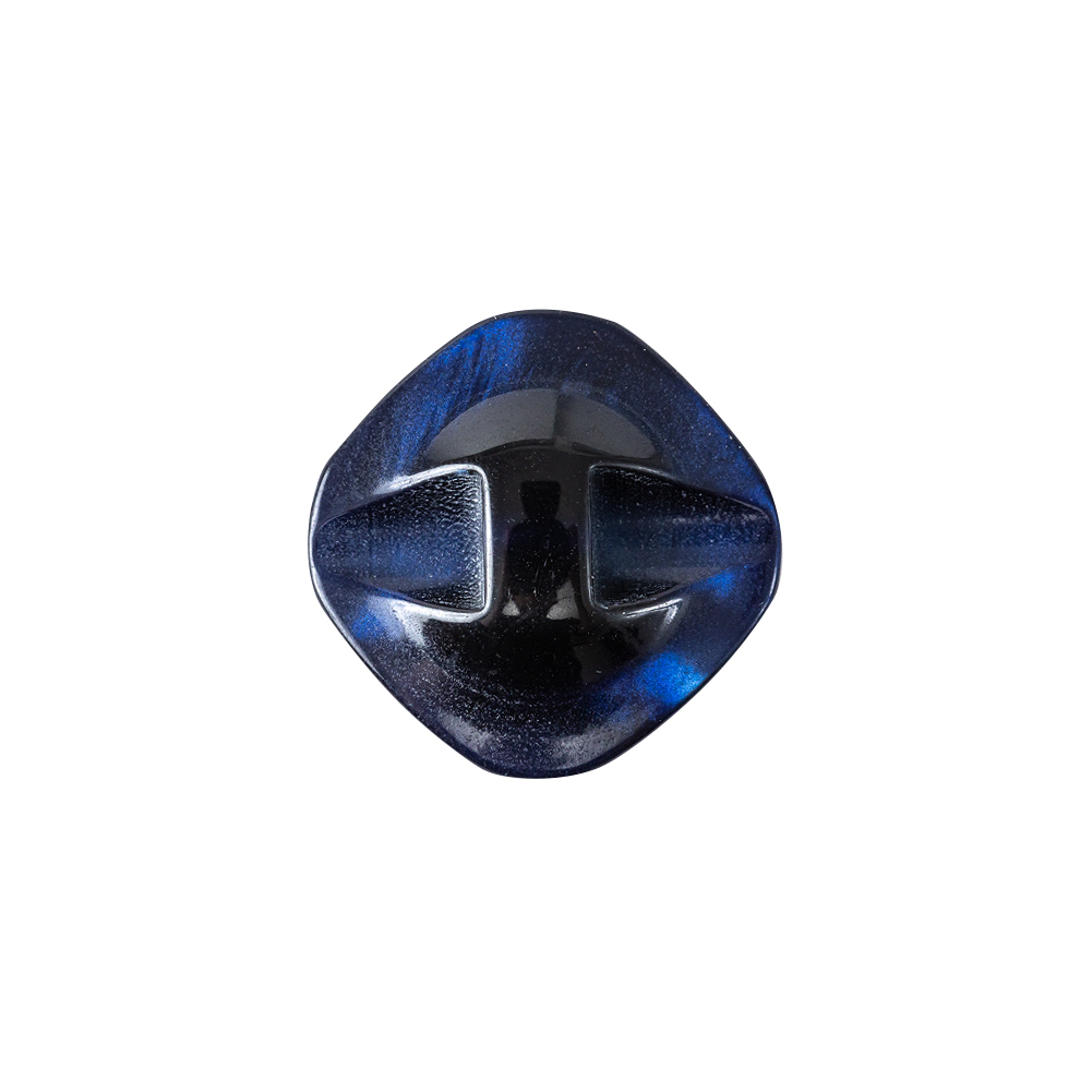 Blue Depths Iridescent Tunnel-Shank Back Button with Needle Channel – 32L/20mm Blue Depths Iridescent Tunnel-Shank Back Button with Needle Channel – 32L/20mm