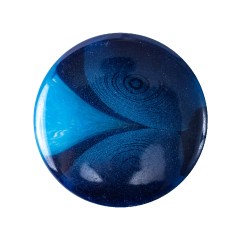 Deep Navy and Cerulean Abstract Self-Shank Back Plastic Button – 44L/28mm Deep Navy and Cerulean Abstract Self-Shank Back Plastic Button – 44L/28mm