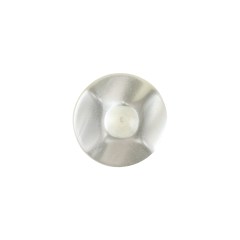 Translucent Ivory Floral Shank Back Plastic Button – 24L/15mm Translucent Ivory Floral Shank Back Plastic Button – 24L/15mm