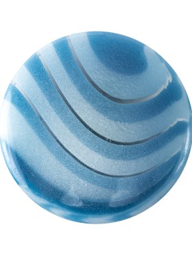 Layers of Blue Translucent Abstract Self-Shank Back Plastic Button – 48L/30.5mm Layers of Blue Translucent Abstract Self-Shank Back Plastic Button – 48L/30.5mm