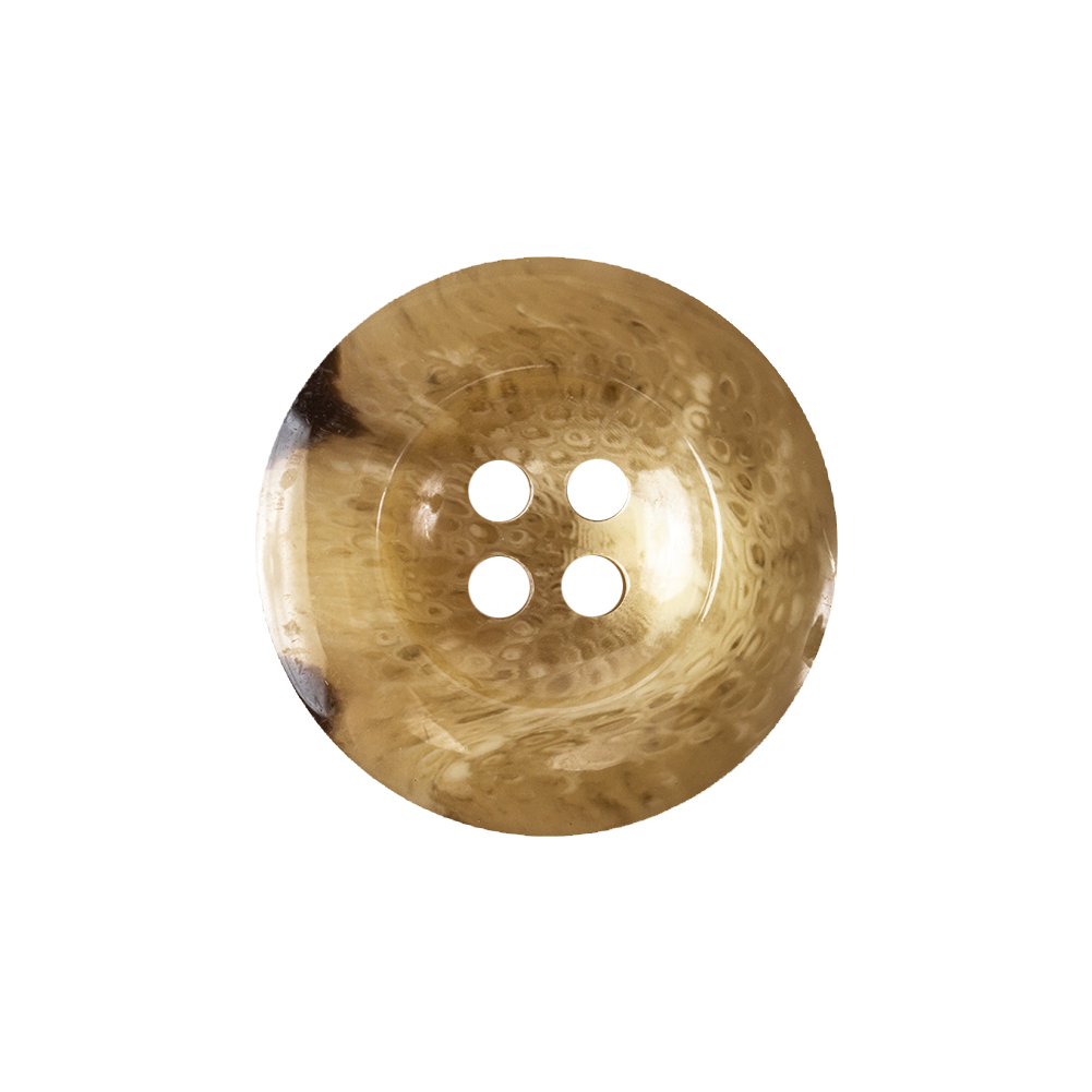 Honey Beige and Tobacco Brown Swirl Deep Well 4-Hole Plastic Button – 36L/23mm Honey Beige and Tobacco Brown Swirl Deep Well 4-Hole Plastic Button – 36L/23mm