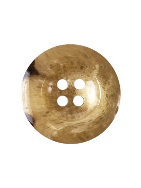 Honey Beige and Tobacco Brown Swirl Deep Well 4-Hole Plastic Button – 36L/23mm Honey Beige and Tobacco Brown Swirl Deep Well 4-Hole Plastic Button – 36L/23mm