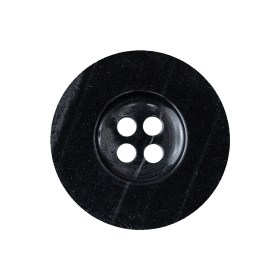 Black Beauty and Disco Ball Iridescent 4-Hole Plastic Button with Wide Rim – 40L/25.5mm Black Beauty and Disco Ball Iridescent 4-Hole Plastic Button with Wide Rim – 40L/25.5mm