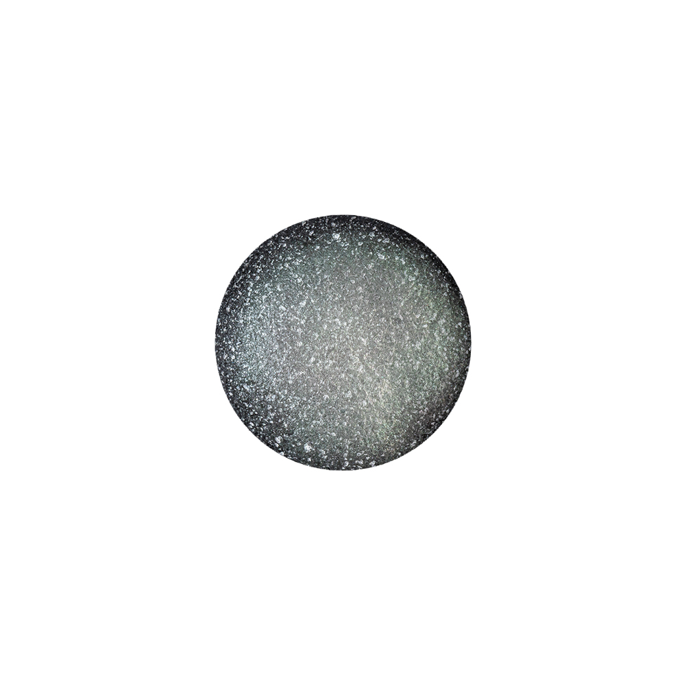 Italian Opal Shimmer, White and Black Speckled Iridescent Shank Back Button – 22L/14mm Italian Opal Shimmer, White and Black Speckled Iridescent Shank Back Button – 22L/14mm