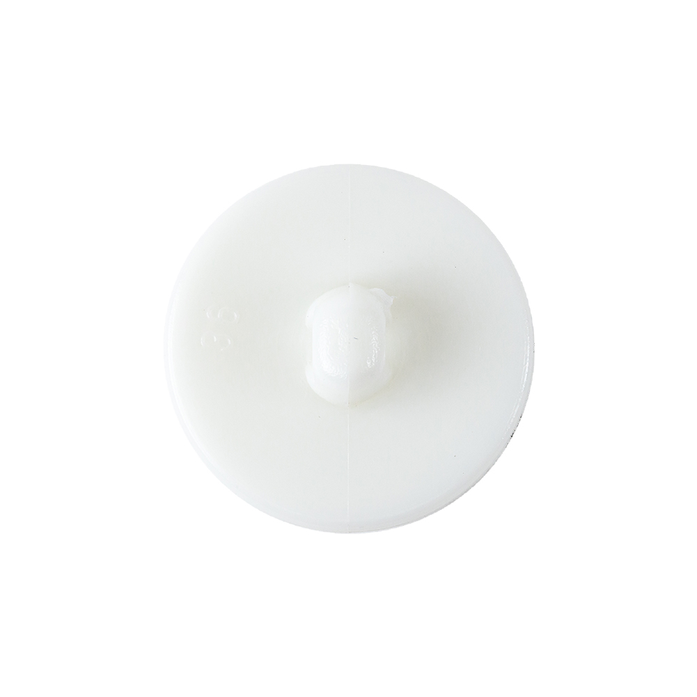 Italian Opaque Lucent White Textured Shank Back Button – 36L/23mm Italian Opaque Lucent White Textured Shank Back Button – 36L/23mm