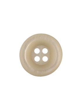 Italian Opalescent Rolled Rim 4-Hole Plastic Button – 24L/15mm Italian Opalescent Rolled Rim 4-Hole Plastic Button – 24L/15mm