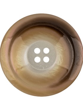 Italian Silver Birch Hologram and Beige Iridescent Rolled Rim 4-Hole Plastic Button – 48L/30.5mm Italian Silver Birch Hologram and Beige Iridescent Rolled Rim 4-Hole Plastic Button – 48L/30.5mm