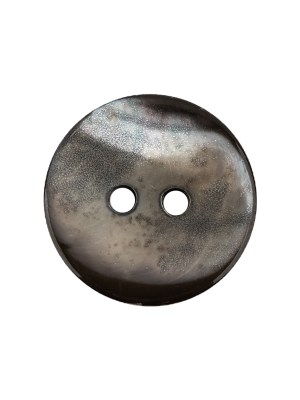 Imported Gray Mother of Pearl 2-Hole Laser Cut Shell Button – 36L/23mm Imported Gray Mother of Pearl 2-Hole Laser Cut Shell Button – 36L/23mm