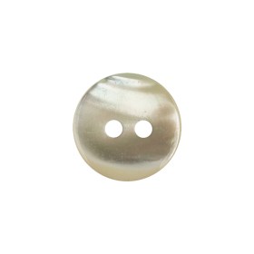 Imported Mother of Pearl 2-Hole Laser Cut Shell Button – 28L/18mm Imported Mother of Pearl 2-Hole Laser Cut Shell Button – 28L/18mm