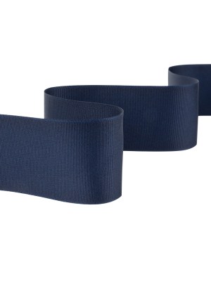 Navy Grosgrain Ribbon – 2.25″ Navy Grosgrain Ribbon – 2.25″