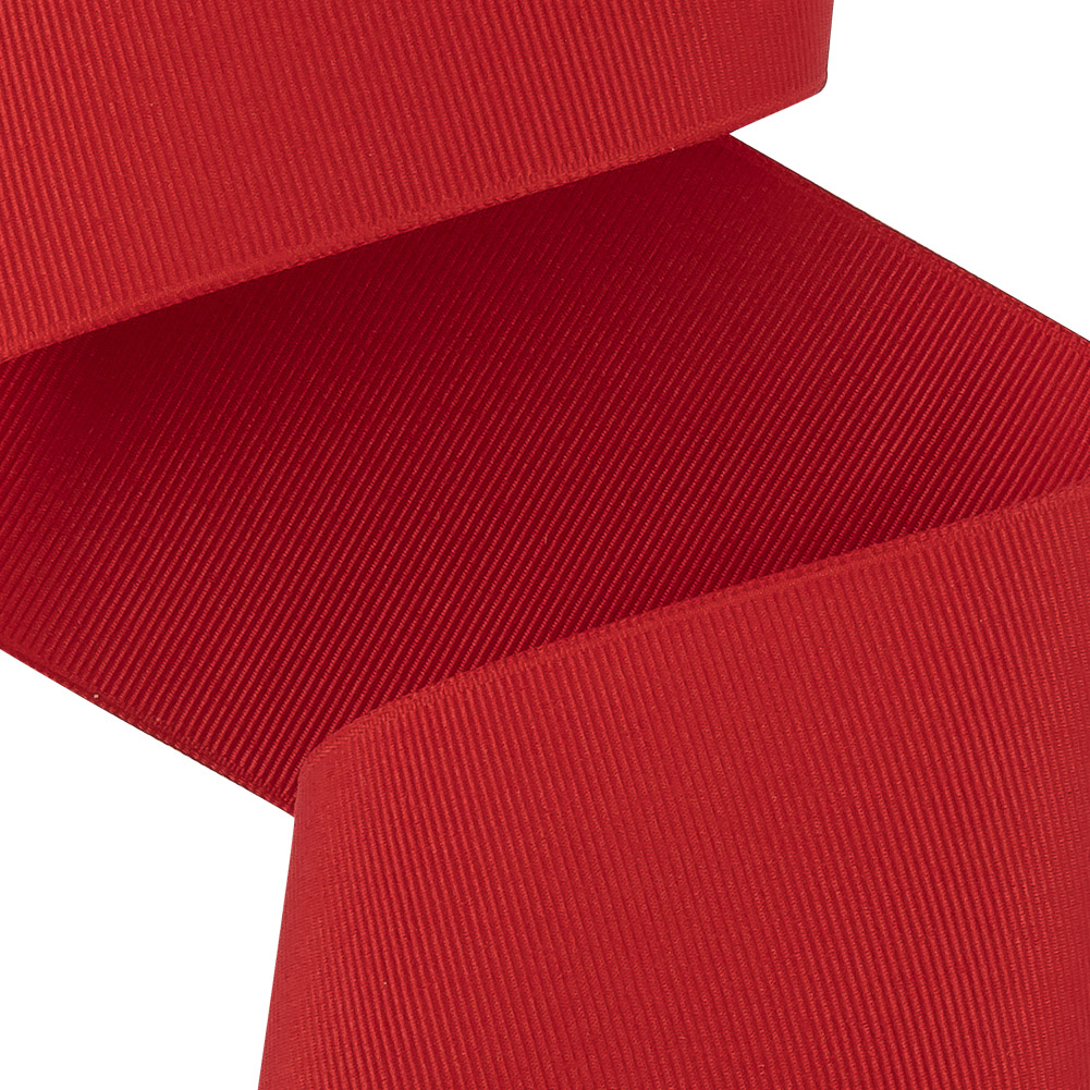 Red Grosgrain Ribbon - 3"