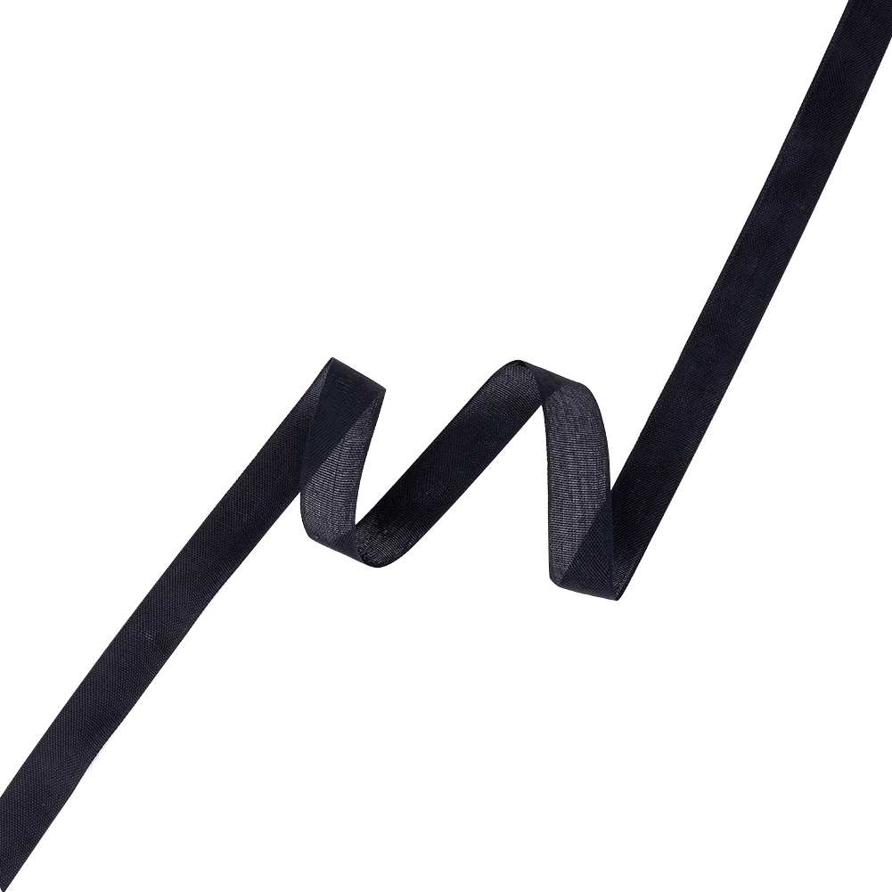 Midnight Navy Woven Edge Rayon Seam Binding – 0.6″ Midnight Navy Woven Edge Rayon Seam Binding – 0.6″