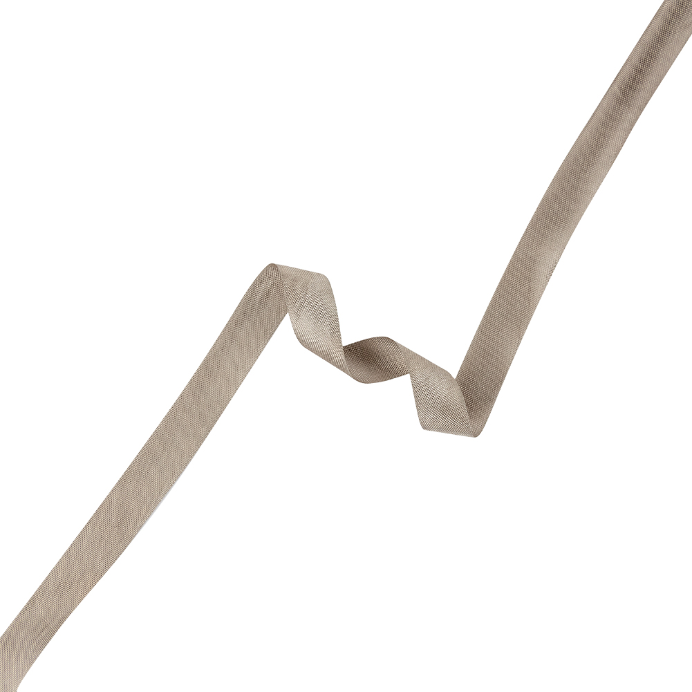 Stone Gray Woven Edge Rayon Seam Binding – 0.6″ Stone Gray Woven Edge Rayon Seam Binding – 0.6″