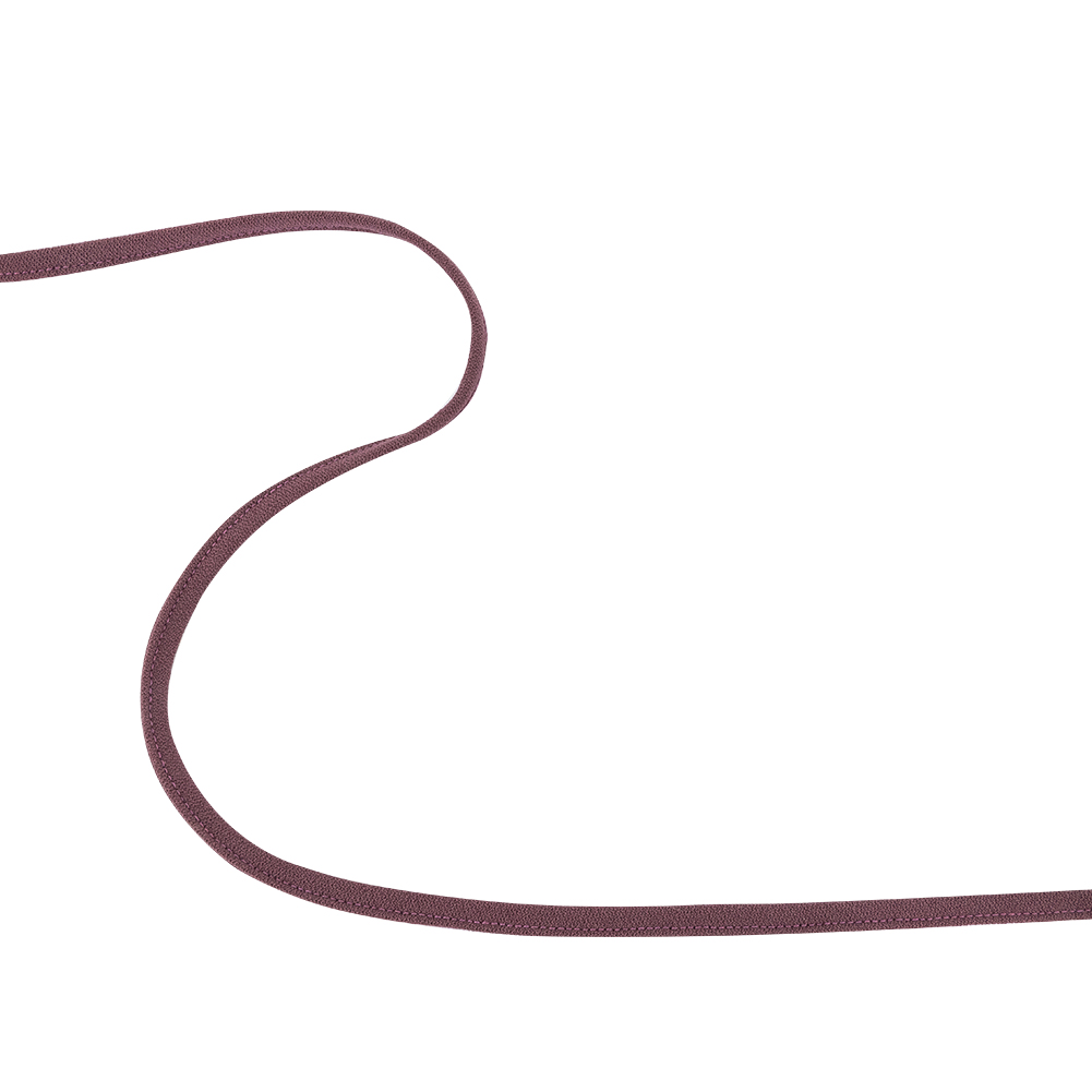 Plum Wine Creped Bias Cut Spaghetti Cord – 0.25″ Plum Wine Creped Bias Cut Spaghetti Cord – 0.25″