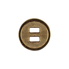 Italian Gold Spider Web Slated Metal Button – 32L/20mm Italian Gold Spider Web Slated Metal Button – 32L/20mm