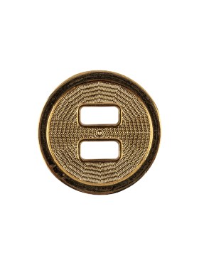 Italian Gold Spider Web Slated Metal Button – 32L/20mm Italian Gold Spider Web Slated Metal Button – 32L/20mm
