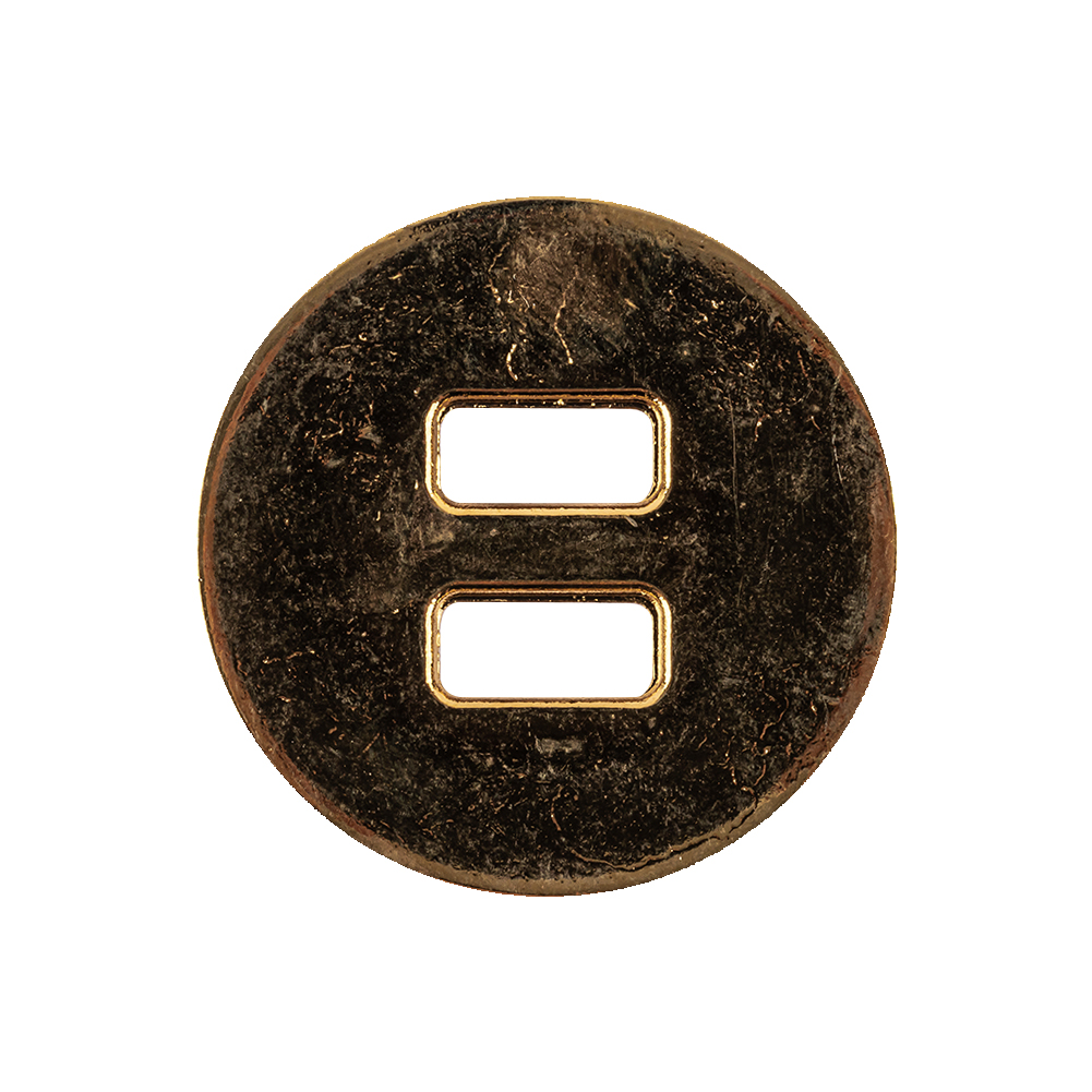 Italian Gold Spider Web Slated Metal Button – 40L/25.5mm Italian Gold Spider Web Slated Metal Button – 40L/25.5mm