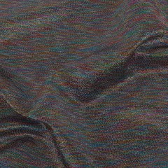 Polyester Lame – Metallic Rainbow on Black – Ellery Collection Polyester Lame – Metallic Rainbow on Black – Ellery Collection