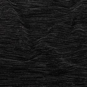 Metallic Plisse – Silver and Black Metallic Plisse – Silver and Black