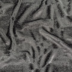 Drapey Metallic Polyester Woven – Silver and Black – Twinkle Stars Collection Drapey Metallic Polyester Woven – Silver and Black – Twinkle Stars Collection