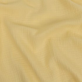 Double Cotton Gauze – Mellow Yellow – Talamanca Collection Double Cotton Gauze – Mellow Yellow – Talamanca Collection