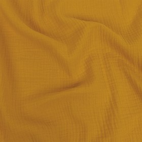 Double Cotton Gauze – Gamboge – Talamanca Collection Double Cotton Gauze – Gamboge – Talamanca Collection