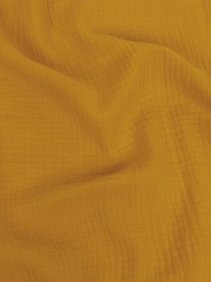 Double Cotton Gauze – Gamboge – Talamanca Collection Double Cotton Gauze – Gamboge – Talamanca Collection