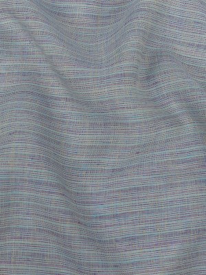 Gulf Stream and Purple Striated Linen Woven Gulf Stream and Purple Striated Linen Woven