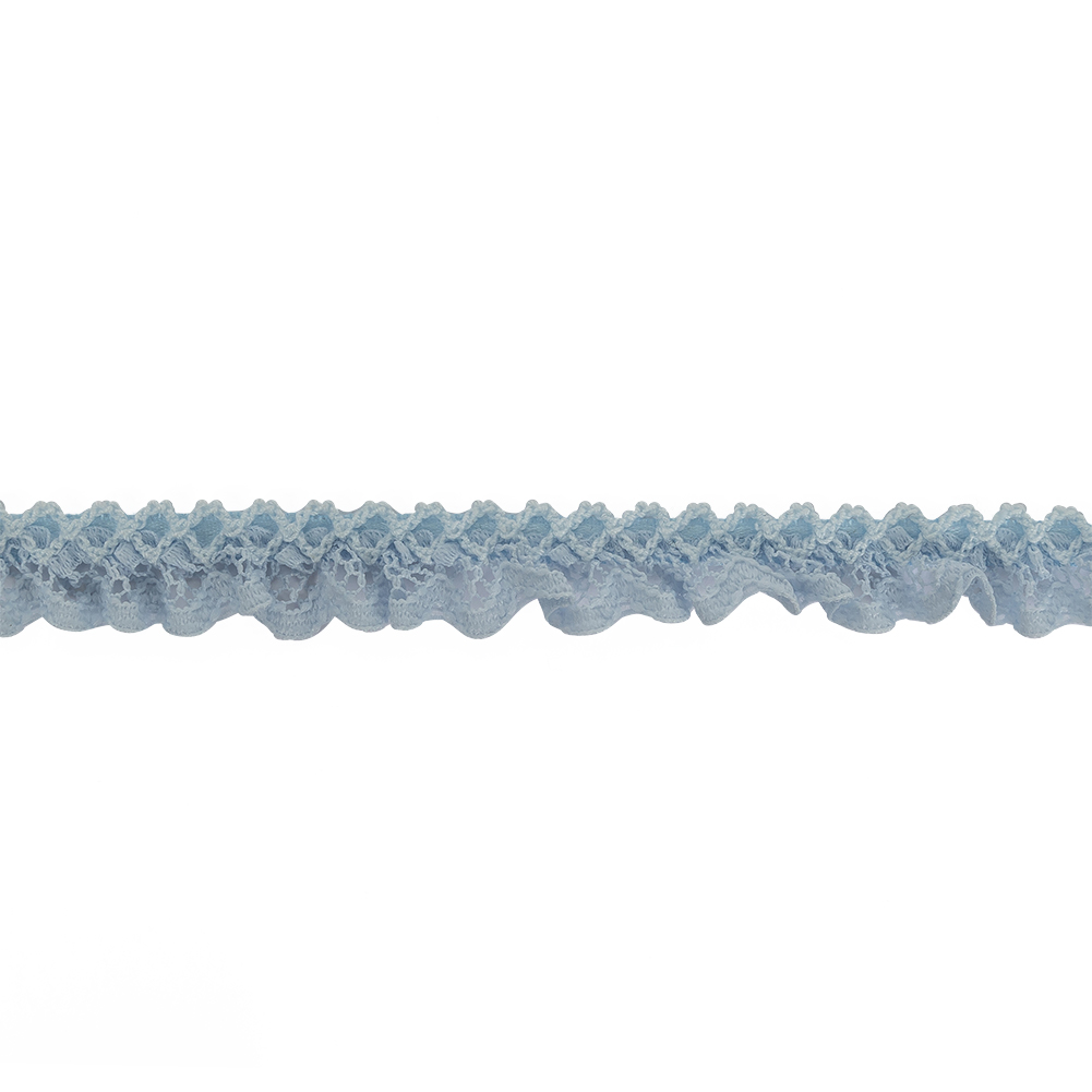 Baby Blue Criss Cross Crochet Trimming – 0.625″ Baby Blue Criss Cross Crochet Trimming – 0.625″
