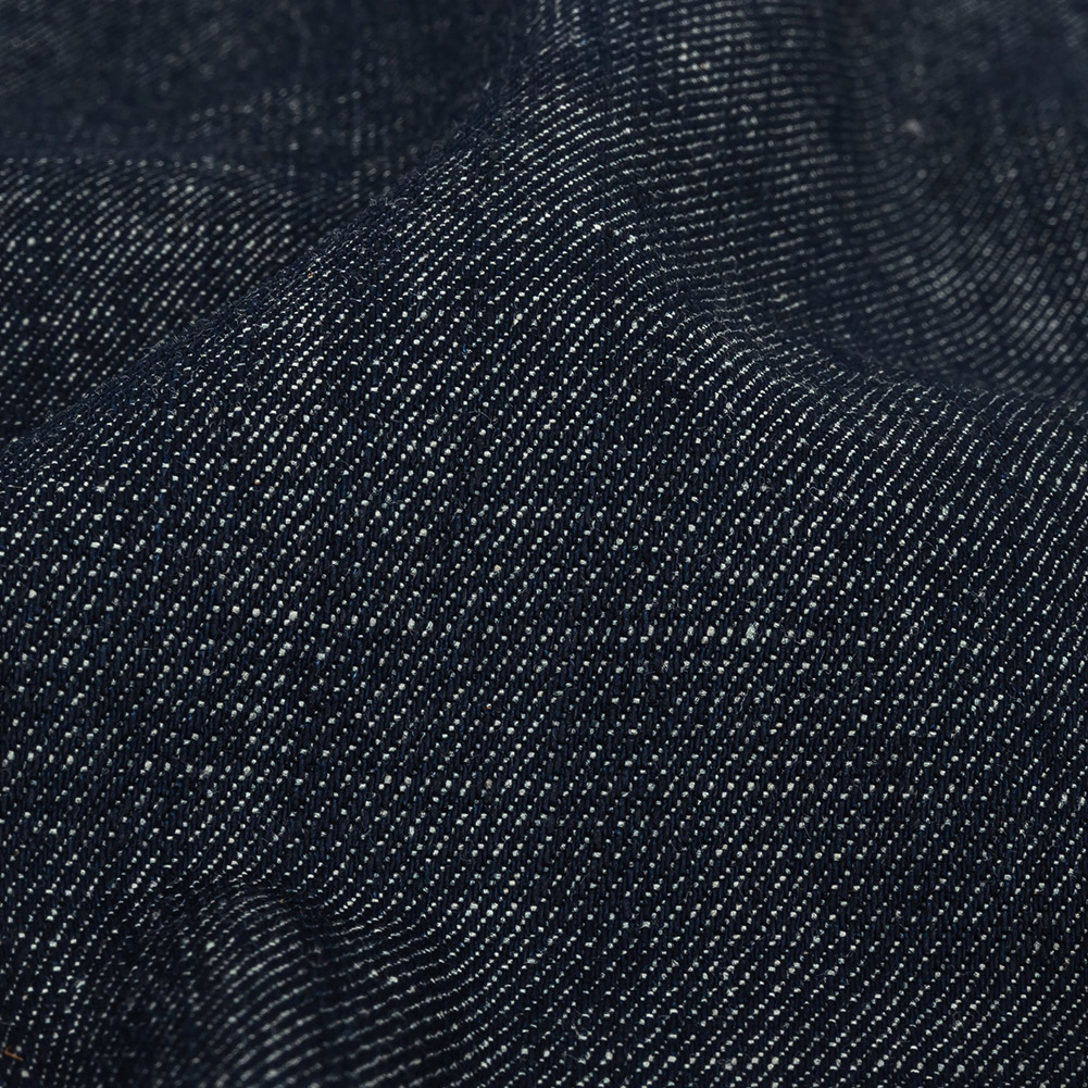 Medium Weight Navy Blazer Cotton Denim Twill Medium Weight Navy Blazer Cotton Denim Twill