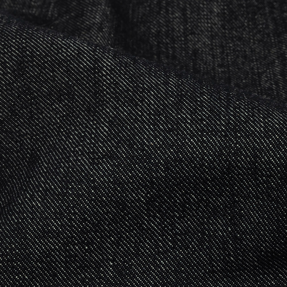 Heavyweight Blue Graphite Cotton Denim Twill Heavyweight Blue Graphite Cotton Denim Twill