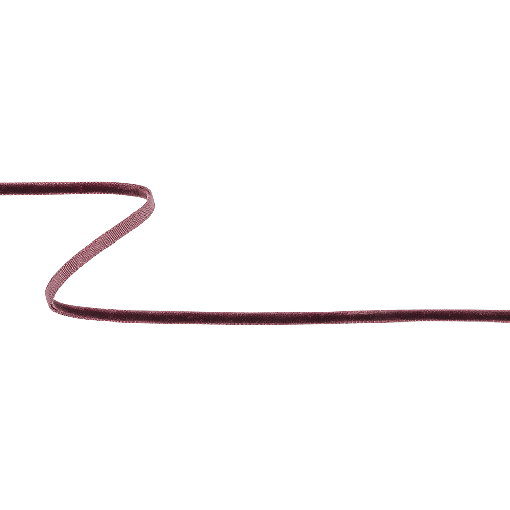 Deepest Purple Single Face Velvet Ribbon – 0.125″ Deepest Purple Single Face Velvet Ribbon – 0.125″