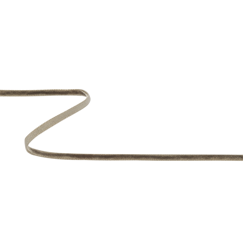 Capers Single Face Velvet Ribbon – 0.125″ Capers Single Face Velvet Ribbon – 0.125″