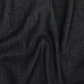 Medium Weight Midnight Navy Cotton Denim Twill Medium Weight Midnight Navy Cotton Denim Twill