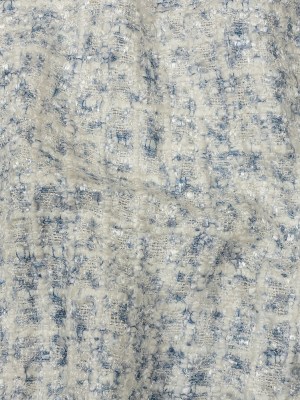 Newcastle Blue and Frost Mint Viscose and Acrylic Chenille Tweed Newcastle Blue and Frost Mint Viscose and Acrylic Chenille Tweed