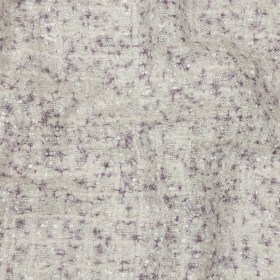 Newcastle White Sand and Lavender Frost Viscose and Acrylic Chenille Tweed Newcastle White Sand and Lavender Frost Viscose and Acrylic Chenille Tweed