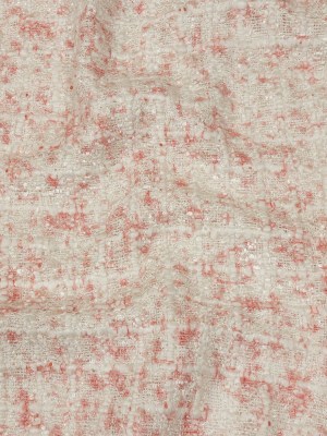 Newcastle Pink and Silver Coin Viscose and Acrylic Chenille Tweed Newcastle Pink and Silver Coin Viscose and Acrylic Chenille Tweed