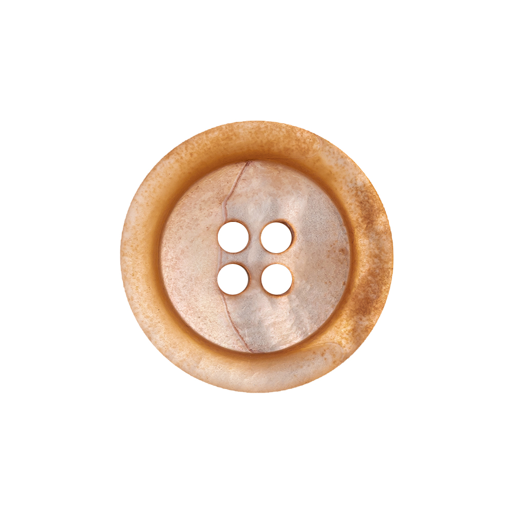 Italian Sherbert Iridescent 4-Hole Tire Rim Shell Button – 36L/23mm Italian Sherbert Iridescent 4-Hole Tire Rim Shell Button – 36L/23mm