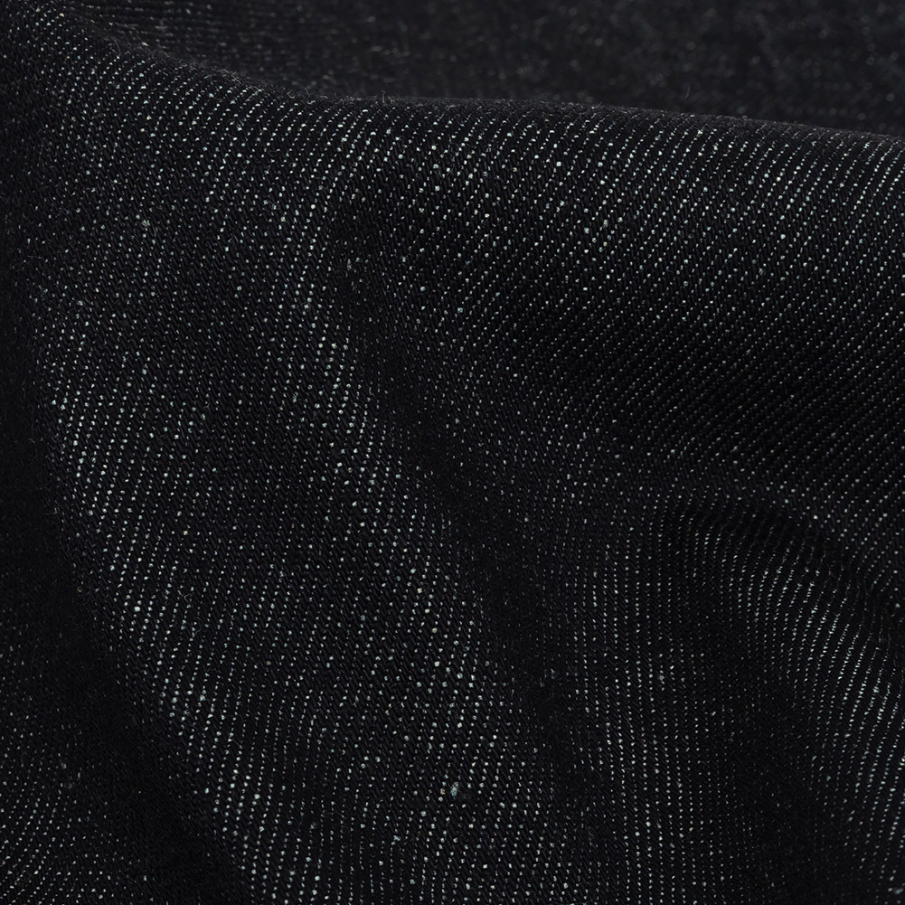 Heavyweight Dark Navy Cotton Denim Twill Heavyweight Dark Navy Cotton Denim Twill