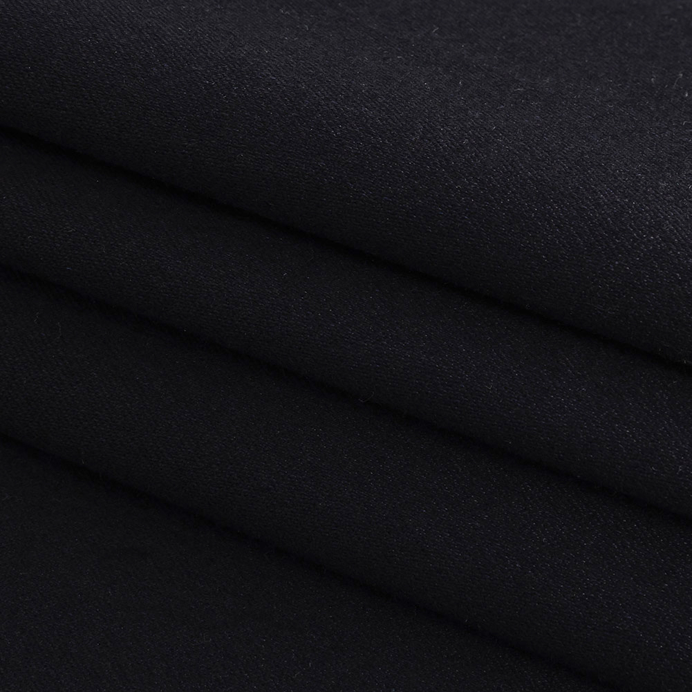 Medium Weight Midnight Navy Heavy Stretch Cotton Twill Medium Weight Midnight Navy Heavy Stretch Cotton Twill