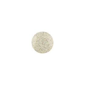 Silver Rainbow Glitter Translucent Shank Back Button – 16L/10mm Silver Rainbow Glitter Translucent Shank Back Button – 16L/10mm