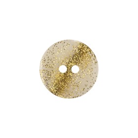 Italian Sundust Glitter 2-Hole Translucent Button – 28L/18mm Italian Sundust Glitter 2-Hole Translucent Button – 28L/18mm