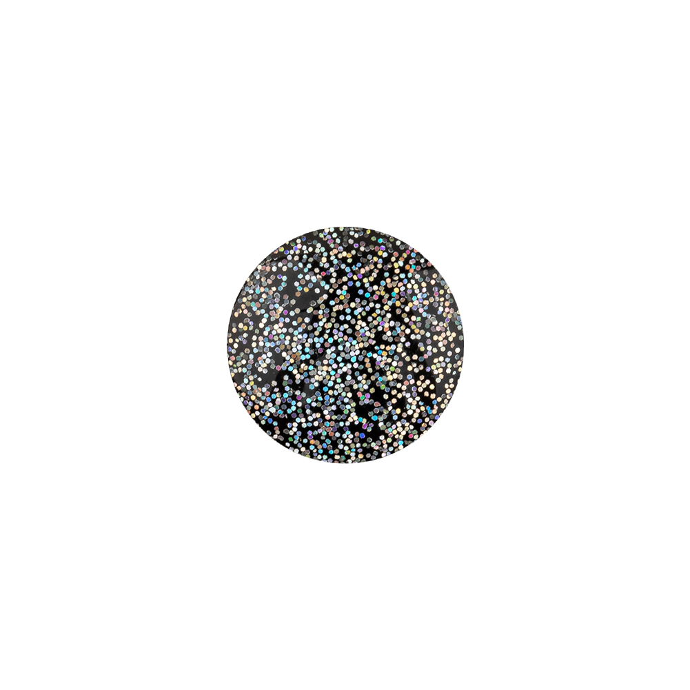 Black Rainbow Glitter Translucent Shank Back Button – 20L/12.5mm Black Rainbow Glitter Translucent Shank Back Button – 20L/12.5mm