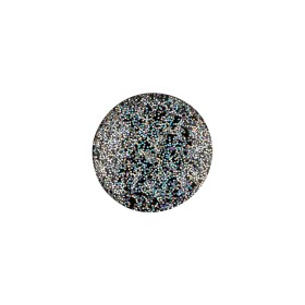 Black Rainbow Glitter Translucent Shank Back Button – 24L/15mm Black Rainbow Glitter Translucent Shank Back Button – 24L/15mm