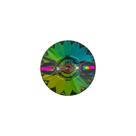 Vintage Swarovski Vitrail Medium and Silver Unfoiled Self Back Button – 25L/16mm Vintage Swarovski Vitrail Medium and Silver Unfoiled Self Back Button – 25L/16mm