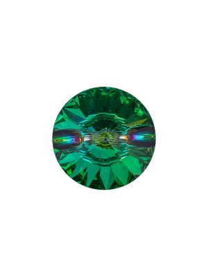 Vintage Swarovski Sphinx and Silver Unfoiled Self Back Button – 22L/14mm Vintage Swarovski Sphinx and Silver Unfoiled Self Back Button – 22L/14mm