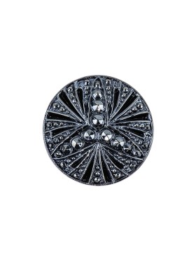 Vintage Dk Montana Classical Shank Back Glass Button – 28L/18mm Vintage Dk Montana Classical Shank Back Glass Button – 28L/18mm