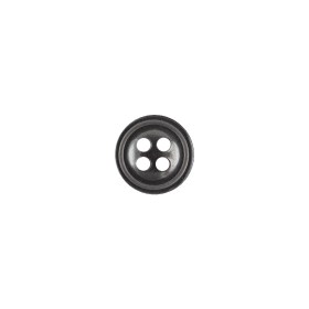 Light Gray Iridescent 4-Hole Plastic Button – 16L/10mm Light Gray Iridescent 4-Hole Plastic Button – 16L/10mm