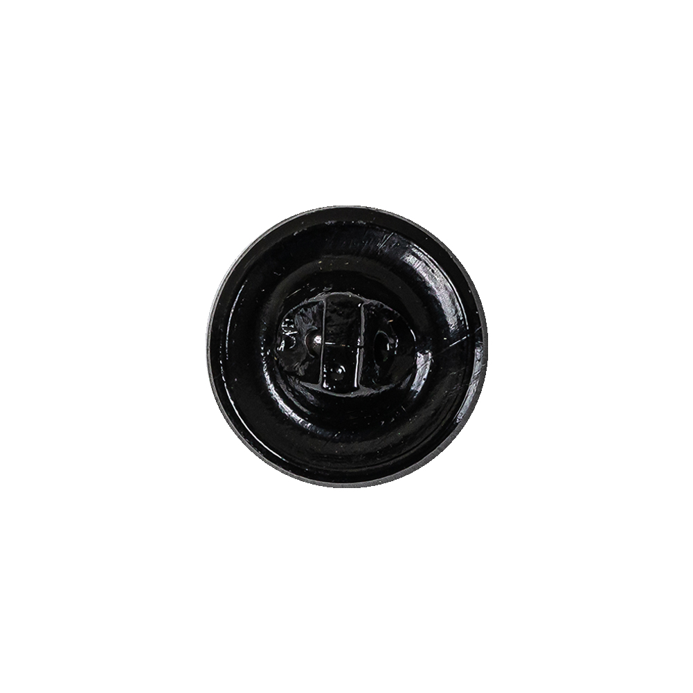 Vintage Jet Faceted Shank Back Glass Button – 25L/16mm Vintage Jet Faceted Shank Back Glass Button – 25L/16mm